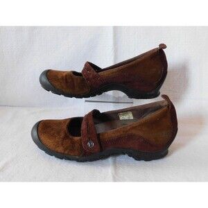 Merrell Plaza Bandeau Qform Ortholite Mary Jane Brown Shoes Women's Size 7.5
